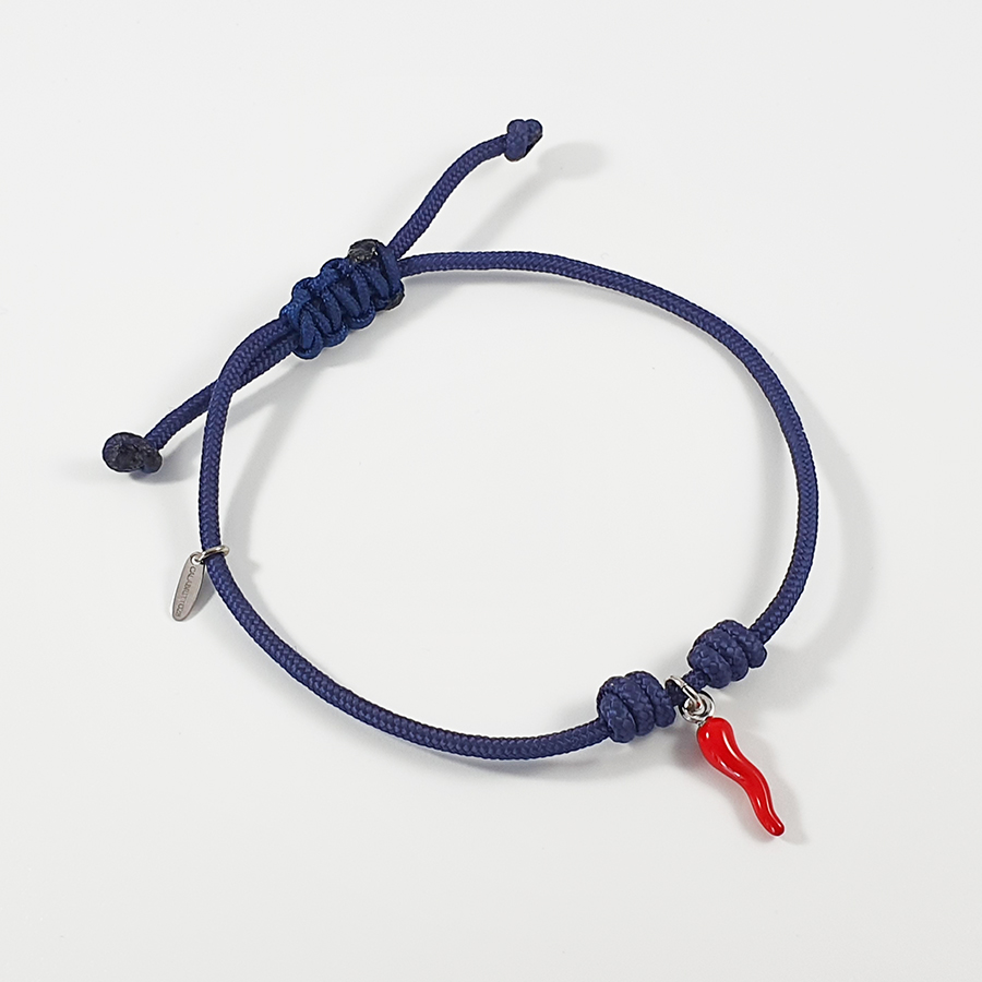 BRACCIALE CORNO BLU